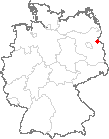 Karte Bad Freienwalde (Oder)